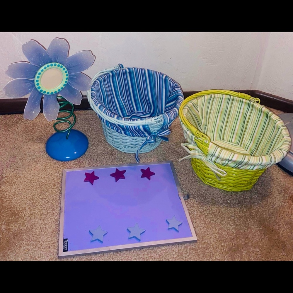 🌺🌸 GIRLS BEDROOM ACCESSORY BUNDLE 🌸🌺